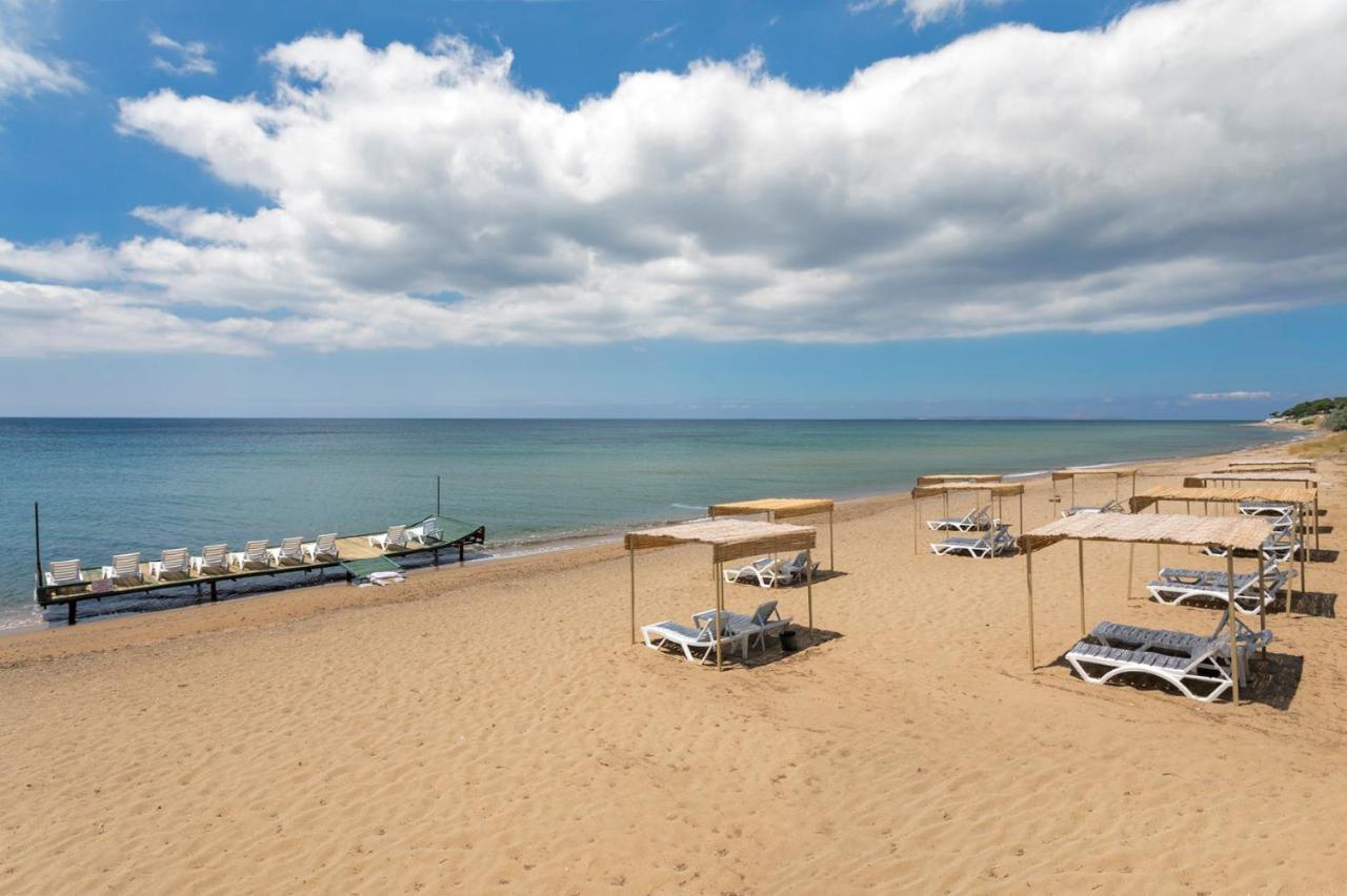 Troas Beach Hotel Tavaklı Eksteriør billede