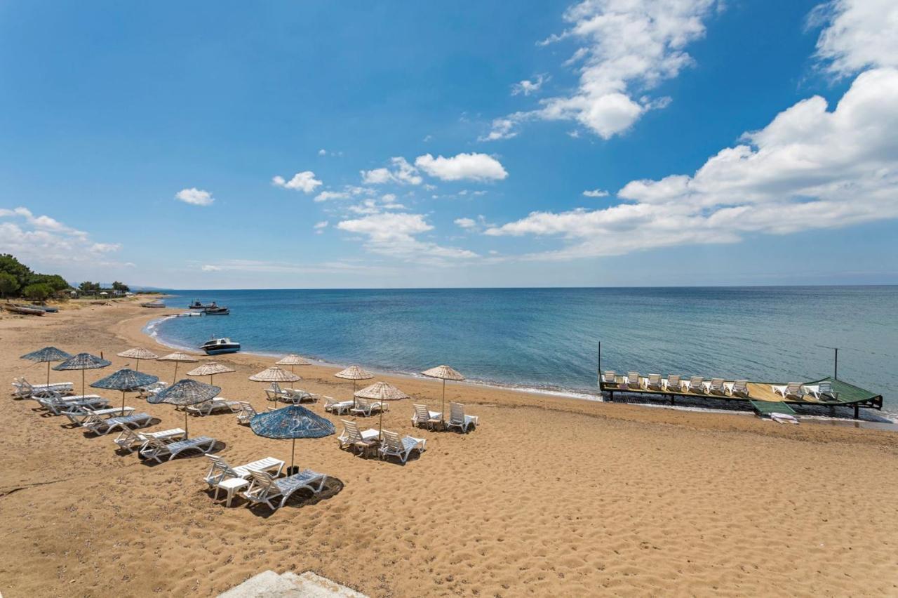Troas Beach Hotel Tavaklı Eksteriør billede