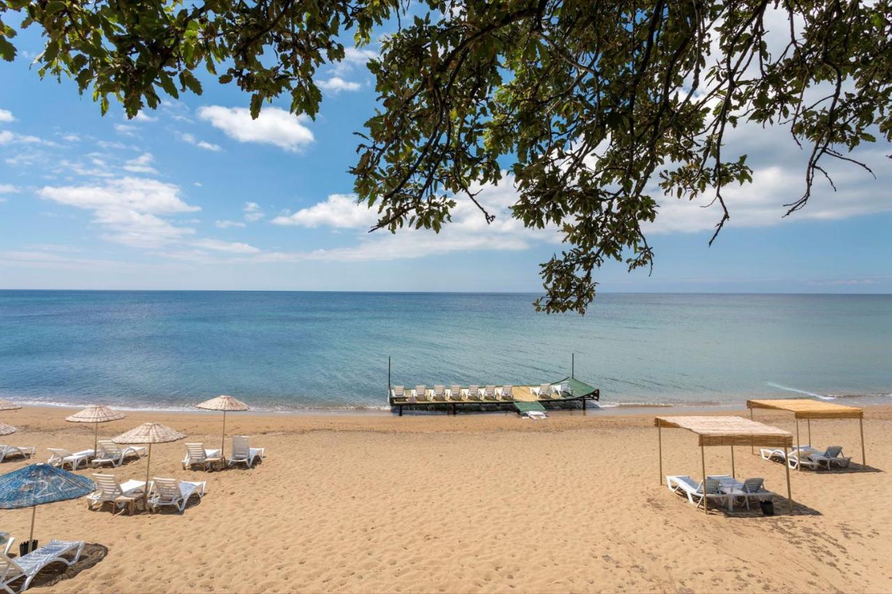Troas Beach Hotel Tavaklı Eksteriør billede