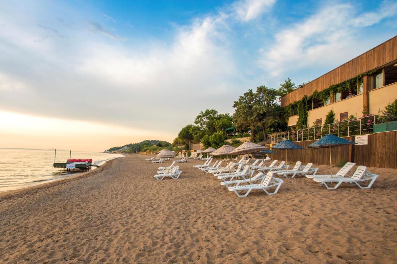 Troas Beach Hotel Tavaklı Eksteriør billede